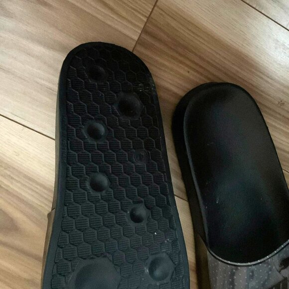 New Puma sliper black clear woman 6 man 4 - Picture 2 of 2